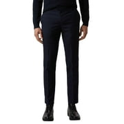 Burton Mens Checked Slim Suit Pants